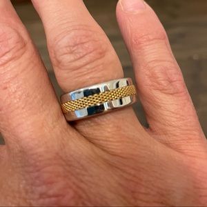 Bering Two-Tone Ring Size 6